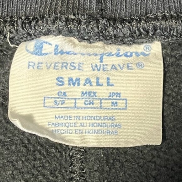 Champion Reverse Weave Joggers Women’s Small Black Fleece Sweatpants - Picture 11 of 11